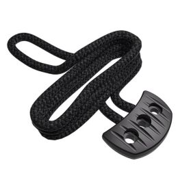 Snubber - Black Snubber Pull With Rope - Tar Black