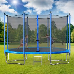 10FT TRAMPOLINE (STEEL TUBE; LADDER)