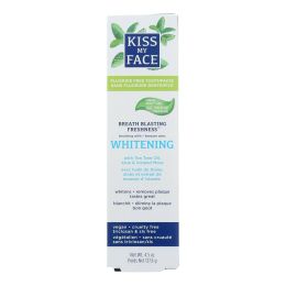 Kiss My Face Toothpaste - Whitening - Fluoride Free - Gel - 4.5 oz