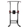 Bosonshop Power Tower Multi-Functional Pull Up Bar Dip Station Push Up Workout Exercise Equipment Height Adjustable Heavy Duty Strength Training Stand