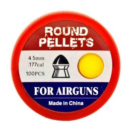 100 - pc. .177 Caliber Round Pellets