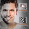 4D Electric Shavers Razor IPX7 Waterproof Wet & Dry 5 Floating Head Rotary Shavers Rechargeable Beard Trimmer