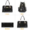 Women's Fashion Leather Handbag Lady Purses Tote Bags Shoulder Satchel Crossbody Bags