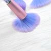 7pcs Makeup Brushes Set Mermaid Unicorn Crystal Quicksand Sequins + Pouch Case