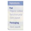 Natracare Natural Maxi Pads Super - 12 Pack