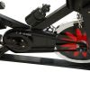 Belt Drive Indoor Cycling Bike with Magnetic Resistance Exercise Bikes Stationary - red black XH