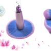 7pcs Makeup Brushes Set Mermaid Unicorn Crystal Quicksand Sequins + Pouch Case