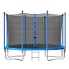 10FT TRAMPOLINE (STEEL TUBE; LADDER)