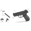 Gamo GP-20 CO2 Powered Semi-Automatic Combat BB Air Pistol