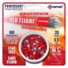 Crosman .22cal Red Flight Penetrator Pellets - 16.7 Grain (100 Count)