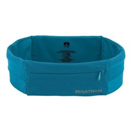 Nathan Zipster Lite Running Belt Waist Pack XLarge Blue Jay