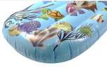 Children's water inflatable paddling floating row swimming circle thickened leisure can lie flat swimming circle