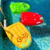 Children's water inflatable paddling floating row swimming circle thickened leisure can lie flat swimming circle