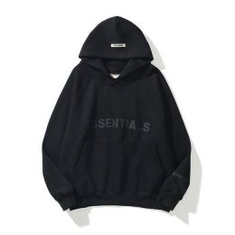 Essentials Hoodie men&#39;s and women&#39;s Sweatshirt reflective letter printed fleece super Dalian Hoodie fashion hip hop Street sweat (size: L)