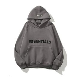 Essentials Hoodie men&#39;s and women&#39;s Sweatshirt reflective letter printed fleece super Dalian Hoodie fashion hip hop Street sweat (size: XXXL)