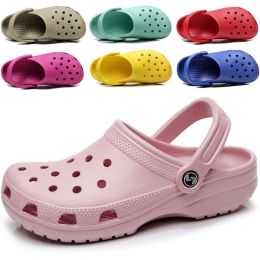 Adult Classic Clogs; Clogs for women and men; Cool slippers (colour: Star - Bright Pink)