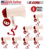 Megaphone Handheld Mini Bullhorn Cheer Loudspeaker Bull Horn Speaker Small Megaphono Siren Sling Strap Portable 5Core HW1