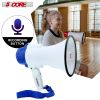 5 Core Megaphone Bullhorn Cheer Horn Mic Recording Siren Blow Horn Hand Held Mega Phone Loudhailer 8R