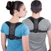 Women Men Univeral Adjustable Back Posture Corrector Shoulder Straightener Brace Neck Pain Relief