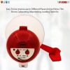 Megaphone Handheld Mini Bullhorn Cheer Loudspeaker Bull Horn Speaker Small Megaphono Siren Sling Strap Portable 5Core HW1